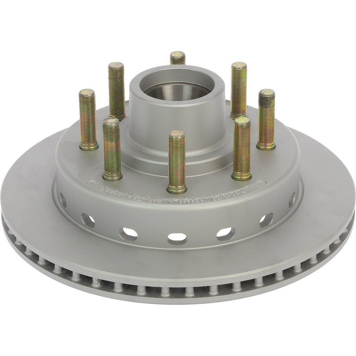 DeeMaxx 13.1" Rotor and Hub Non-Threaded Grease Integral 8K with 8 Lug 5/8" Wheel Studs MAXX Coating Inner… (RTR/HUB-131-8KNT-.62-MAXX)