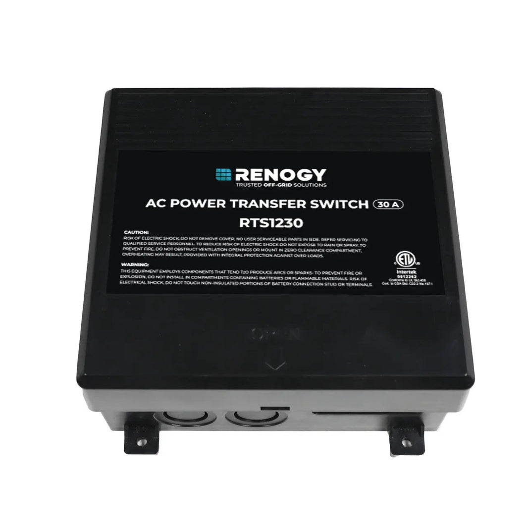 Renogy 120V 30 amp automatic transfer switch