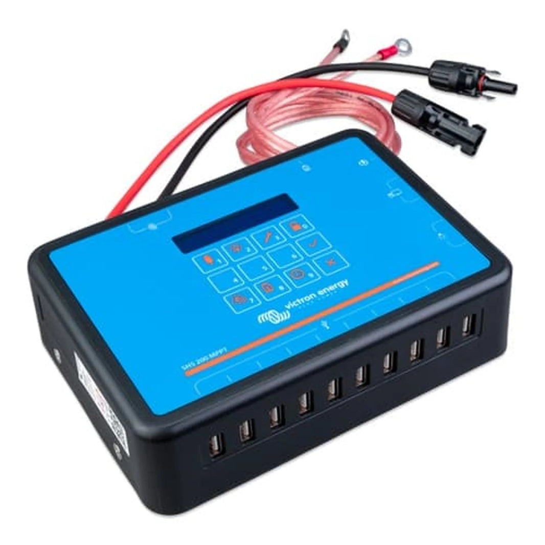 Victron SHS 200 MPPT v3.0 with MC4 PV leads and battery cables