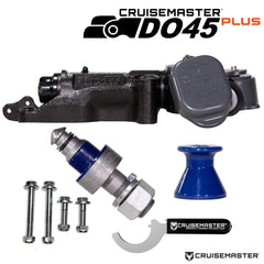 Cruisemaster DO45 Plus articulating coupling, no handbrake, with tow pin, cover and fitting bolts