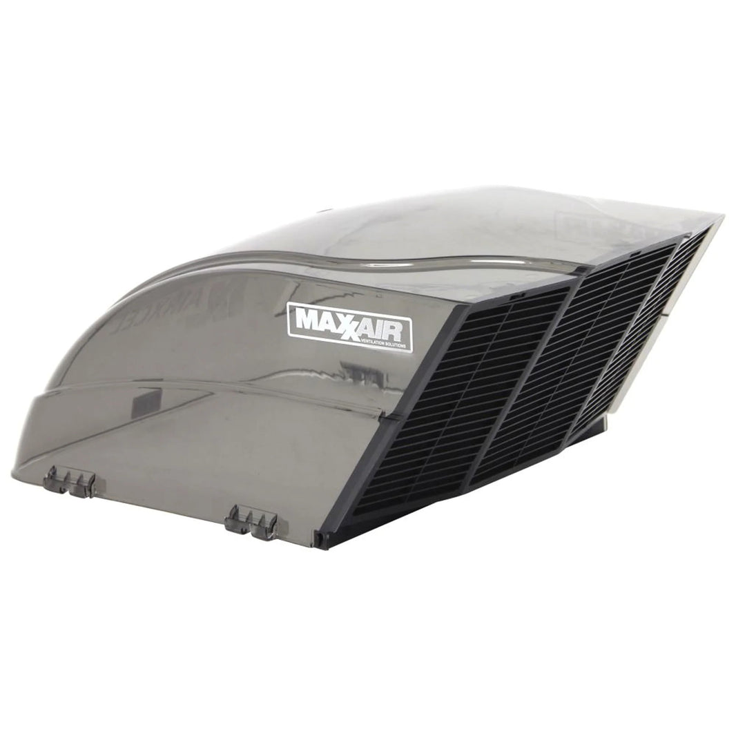 MaxxAir FanMate 00-955003 roof vent cover in translucent smoke