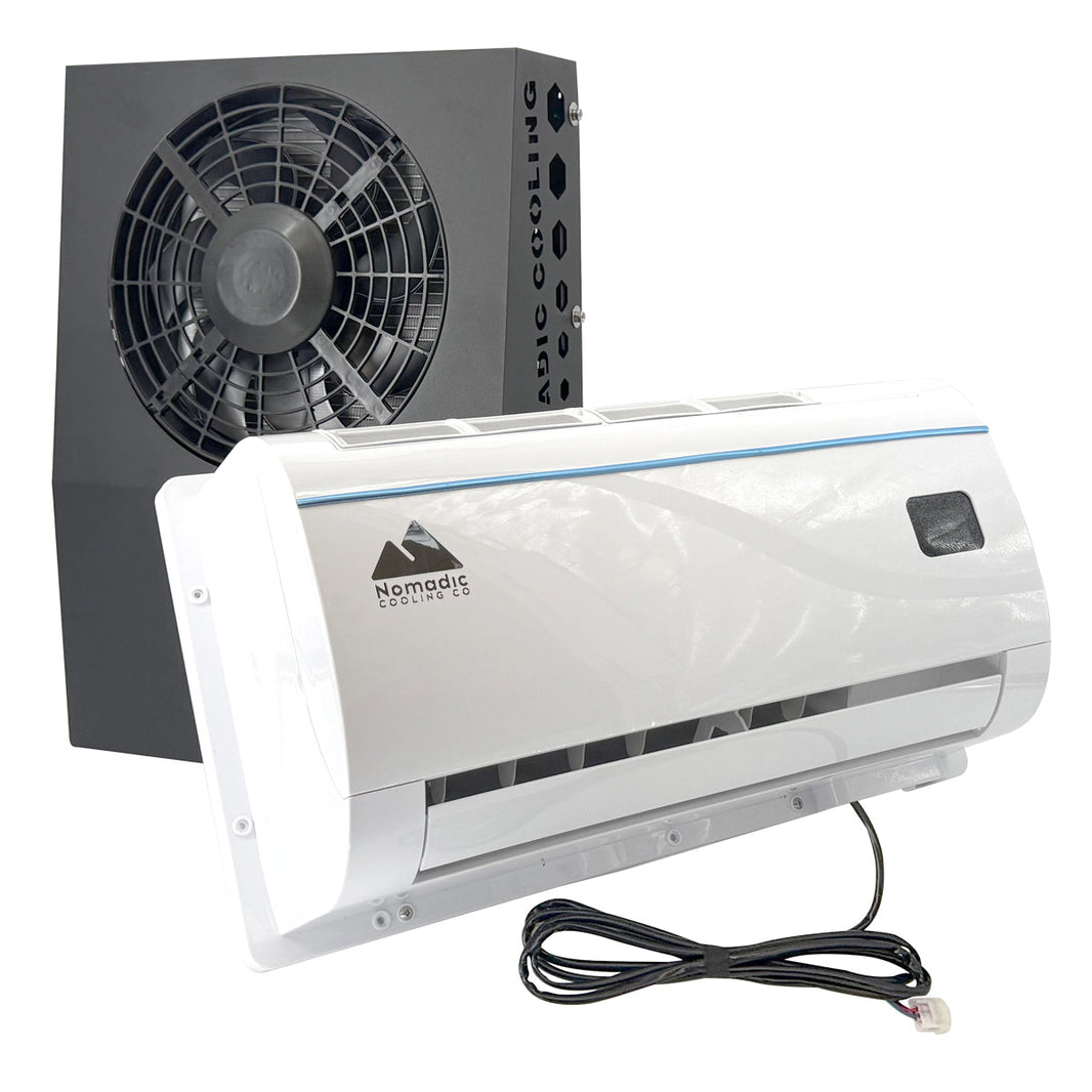 Nomadic Cooling S1 Helix 48V split air conditioner, Obsidian Black - view 2