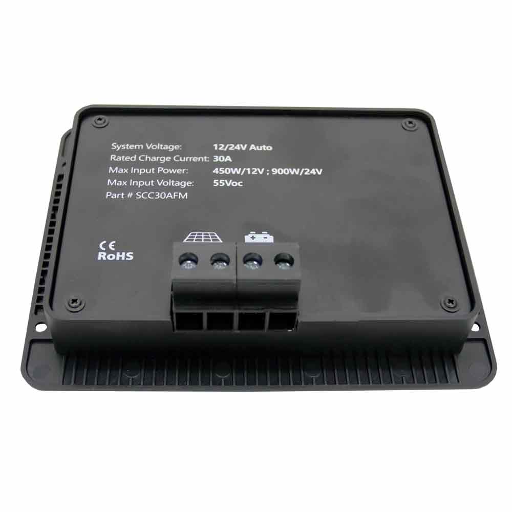 AIMS Power 30A PWM Flush Mount Solar Charge Controller 12/24V - view 6