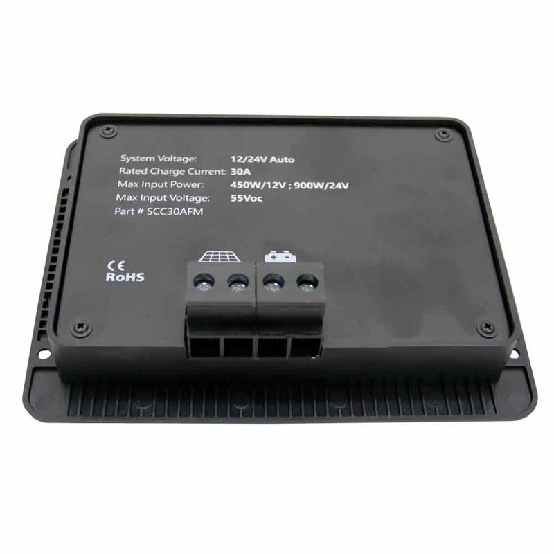 AIMS Power 30A PWM Flush Mount Solar Charge Controller 12/24V - view 6