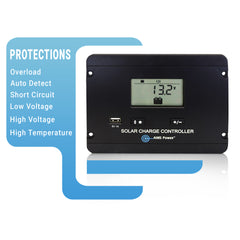AIMS Power 30A PWM Flush Mount Solar Charge Controller 12/24V - view 5