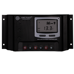 AIMS Power 30A PWM Solar Charge Controller 12/24V