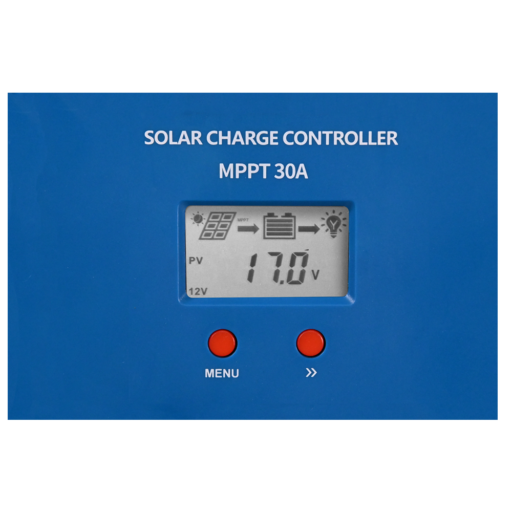 AIMS Power 30A MPPT Solar Charge Controller with LCD and USB - view 10