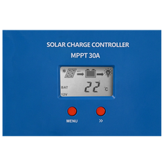 AIMS Power 30A MPPT Solar Charge Controller with LCD and USB - view 8