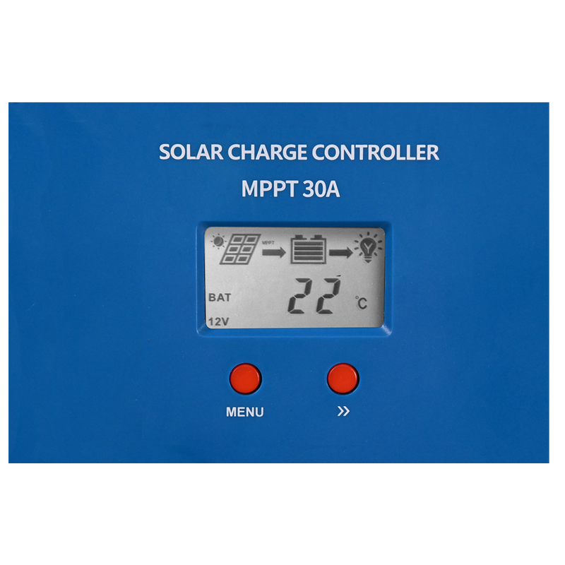 AIMS Power 30A MPPT Solar Charge Controller with LCD and USB - view 8