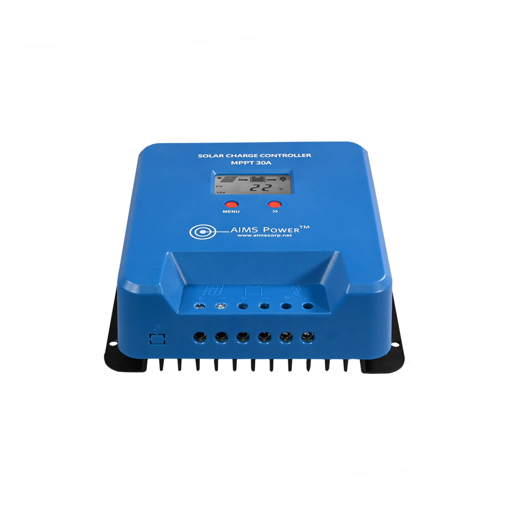 AIMS Power 30A MPPT Solar Charge Controller with LCD and USB - view 6