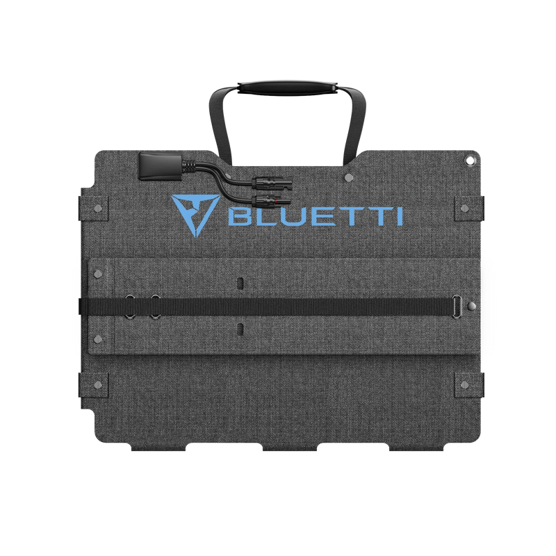 BLUETTI SORA 500 foldable 500W solar panel unfolded