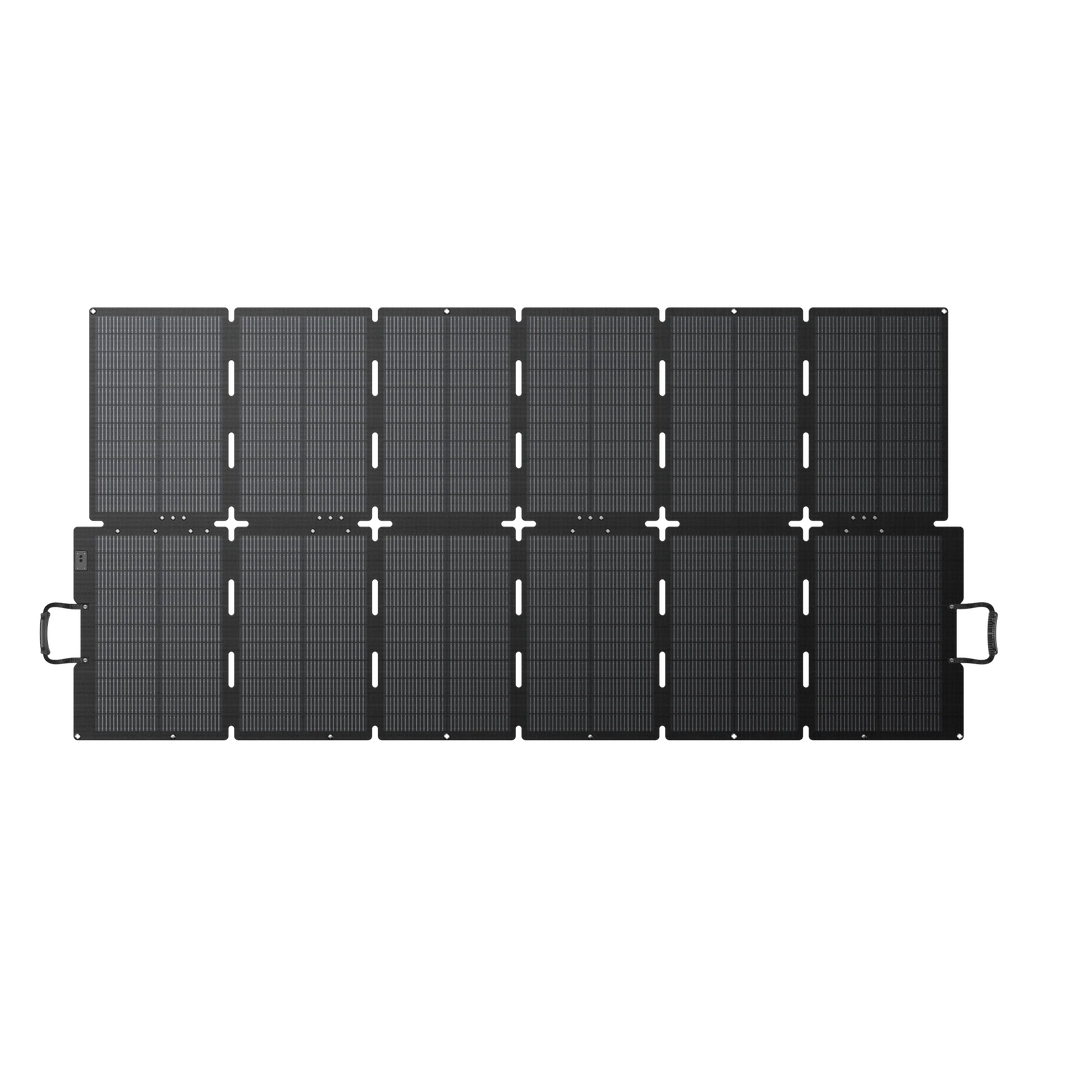 BLUETTI SORA 500 foldable 500W solar panel unfolded
