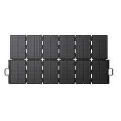 BLUETTI SORA 500 foldable 500W solar panel unfolded
