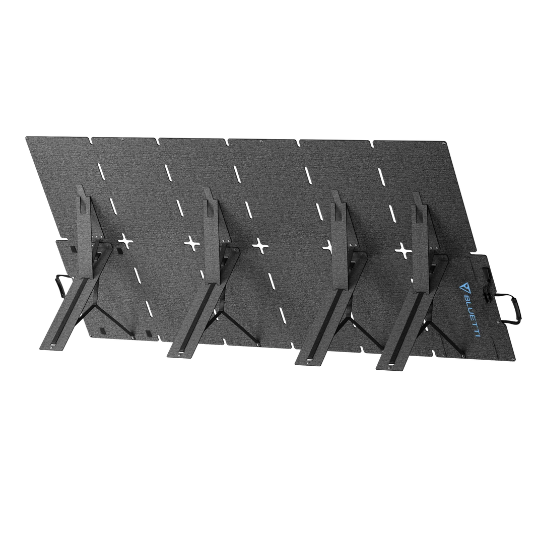 BLUETTI SORA 500 foldable 500W solar panel unfolded