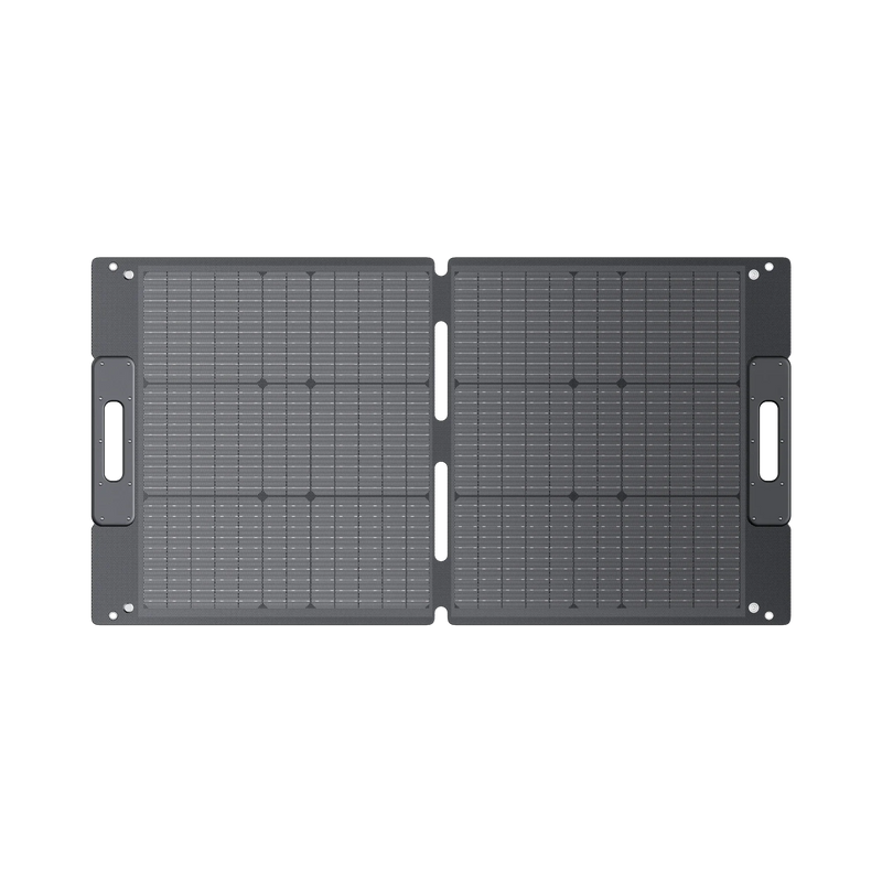 BLUETTI SP100L 100W foldable solar panel unfolded