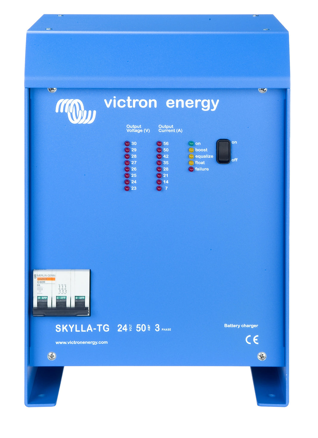 Victron Skylla-TG 24/50 (1+1) 3-phase 400V battery charger