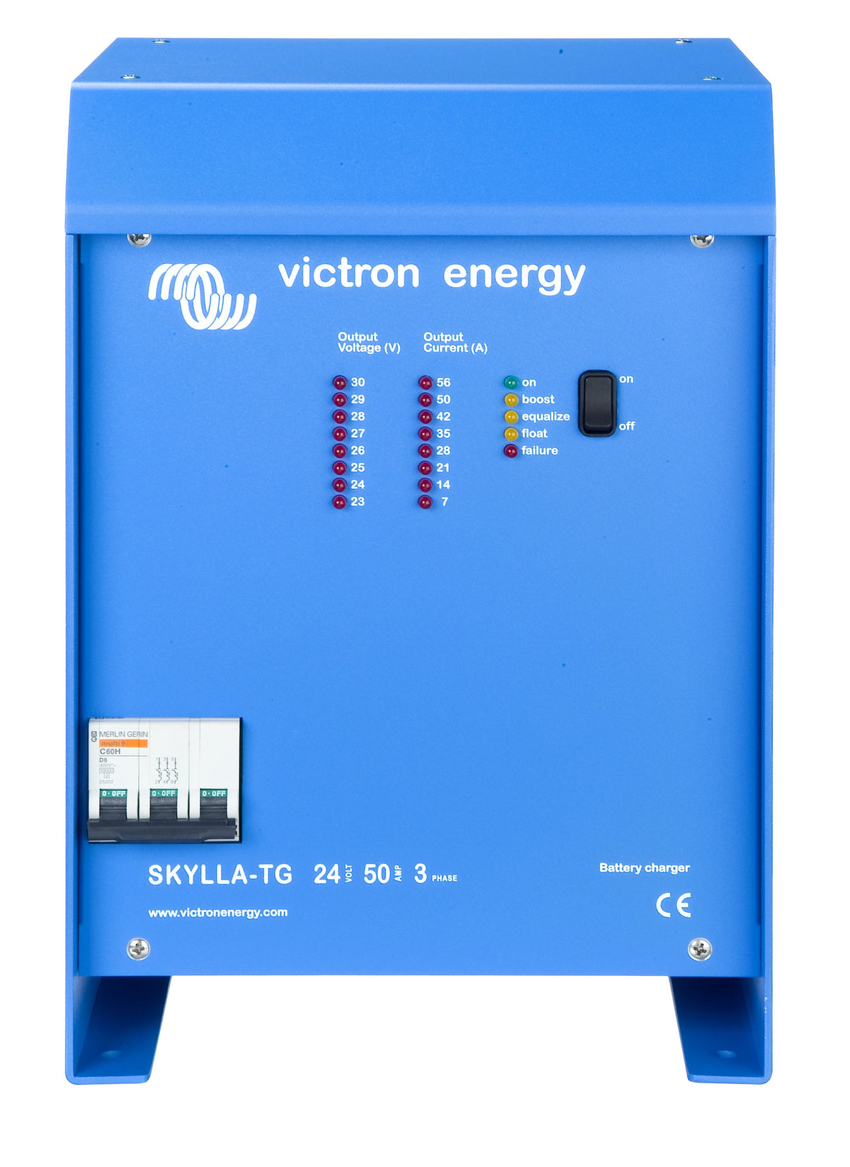Victron Skylla-TG 24/50 (1+1) 3-phase 400V battery charger