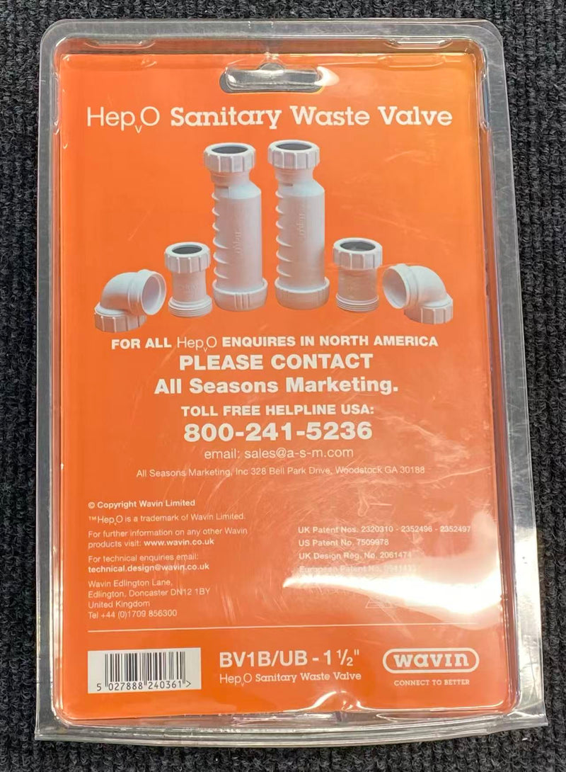 Sanitary Waste Valve
