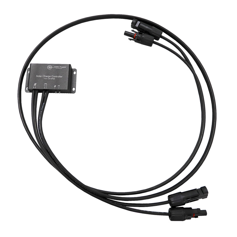 AIMS Power 11A PWM Solar Charge Controller, Waterproof, Prewired - view 5