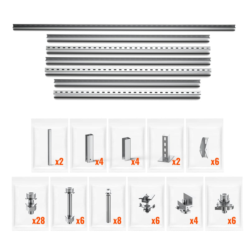 Rich Solar Solar Ground Mount Fit MEGA 100/100 SLIM/MEGA 150