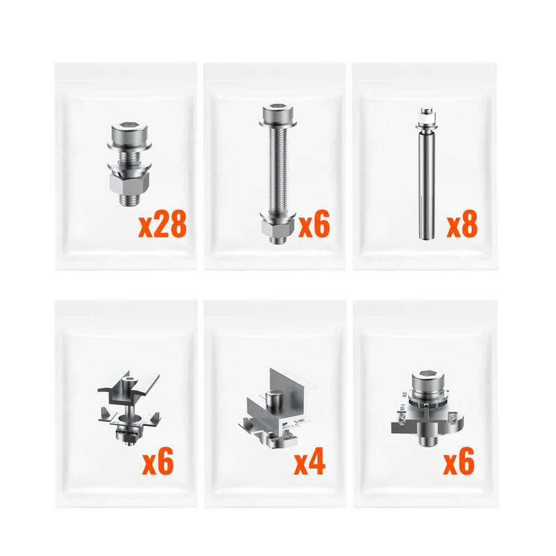 Rich Solar Solar Ground Mount Fit MEGA 100/100 SLIM/MEGA 150