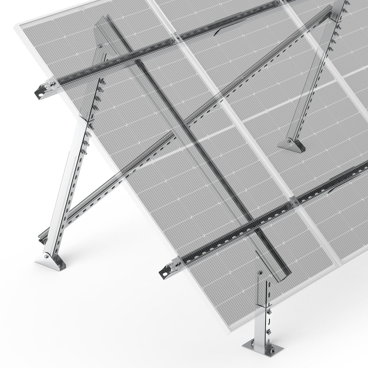 Rich Solar Solar Ground Mount Fit MEGA 200/MEGA 220/MEGA 250