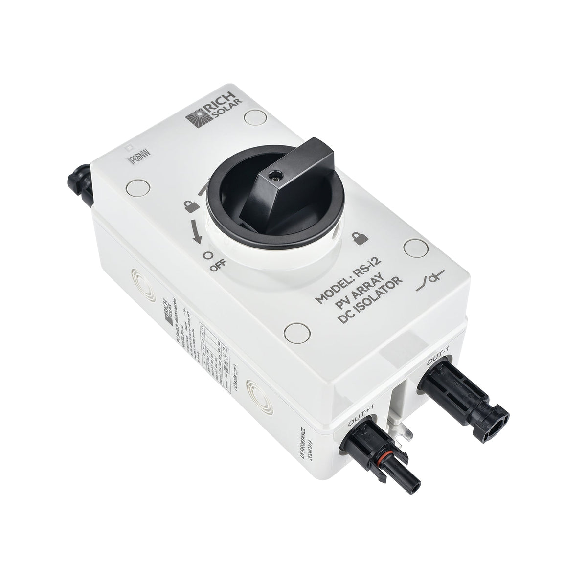 Rich Solar Solar PV DC Quick Disconnect Switch Solar Array DC Quick Disconnect Switch