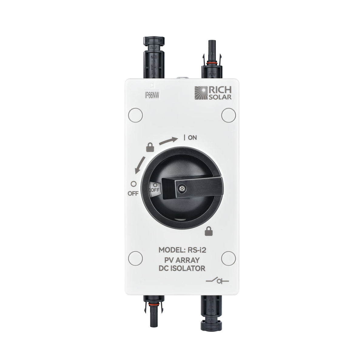 Rich Solar Solar PV DC Quick Disconnect Switch Solar Array DC Quick Disconnect Switch