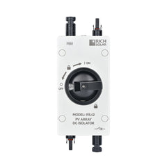 Rich Solar Solar PV DC Quick Disconnect Switch Solar Array DC Quick Disconnect Switch