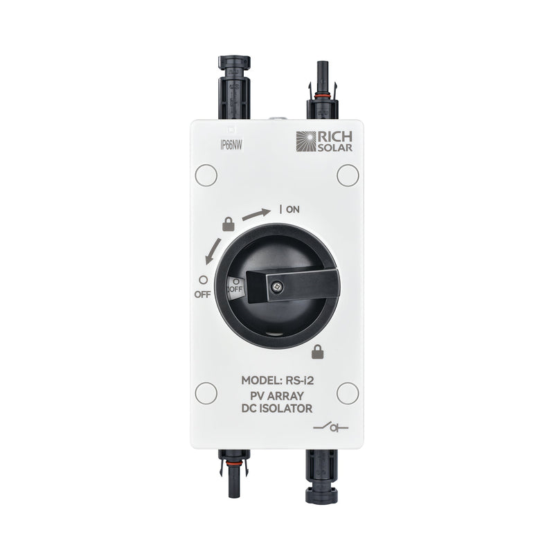 Rich Solar Solar PV DC Quick Disconnect Switch Solar Array DC Quick Disconnect Switch