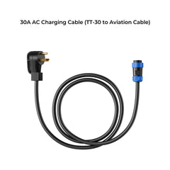 BLUETTI 30A AC charging cable NEMA TT-30 to aviation plug