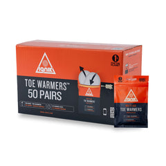 Ignik adhesive air-activated toe warmers