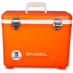 Engel UC19 19 Qt Dry Box Cooler - Orange High Viz