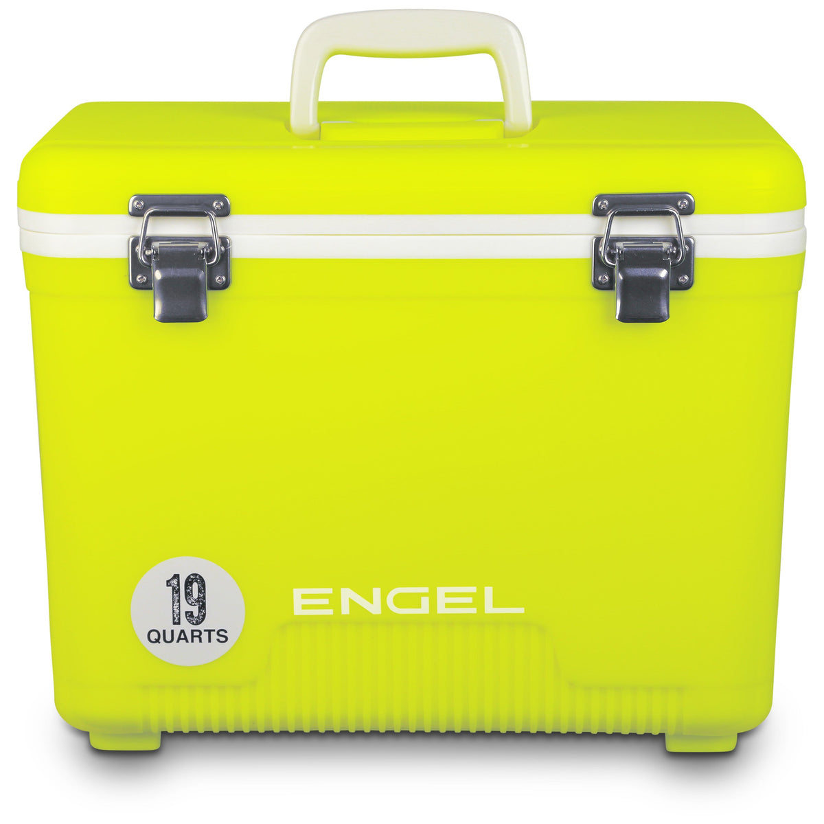 Engel UC19 19 Qt Dry Box Cooler - Yellow High Viz
