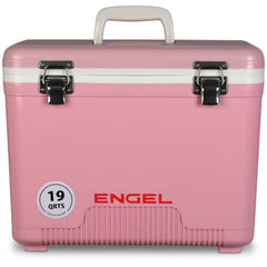 Engel UC19 19 Qt Dry Box Cooler - Pink
