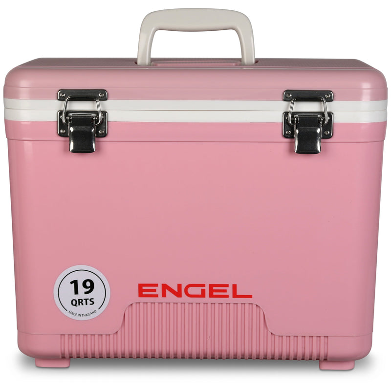 Engel UC19 19 Qt Dry Box Cooler - Pink