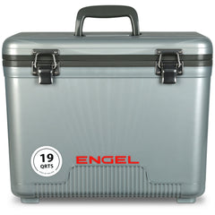 Engel UC19 19 Qt Dry Box Cooler - Silver