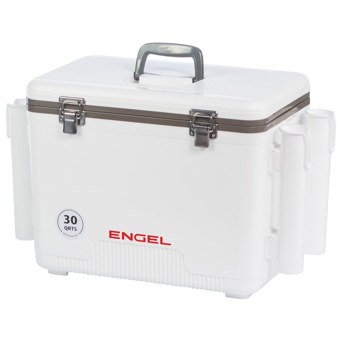 Engel UC30-RH 30 Qt Dry Box Cooler with Rod Holders