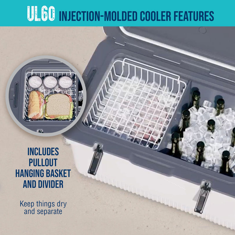 Engel UL60 UltraLite 60 Qt Injection-Molded Cooler
