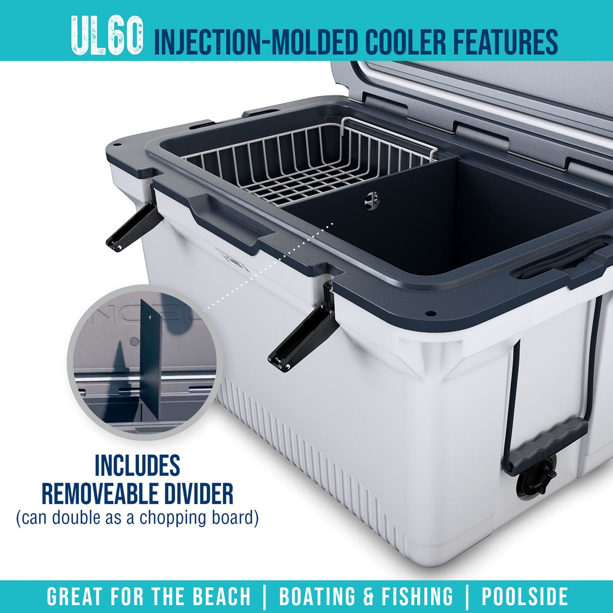 Engel UL60 UltraLite 60 Qt Injection-Molded Cooler