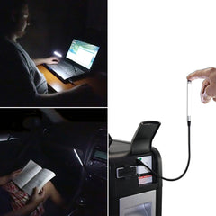 ARK one-touch USB LED light with bendable neck - view 3