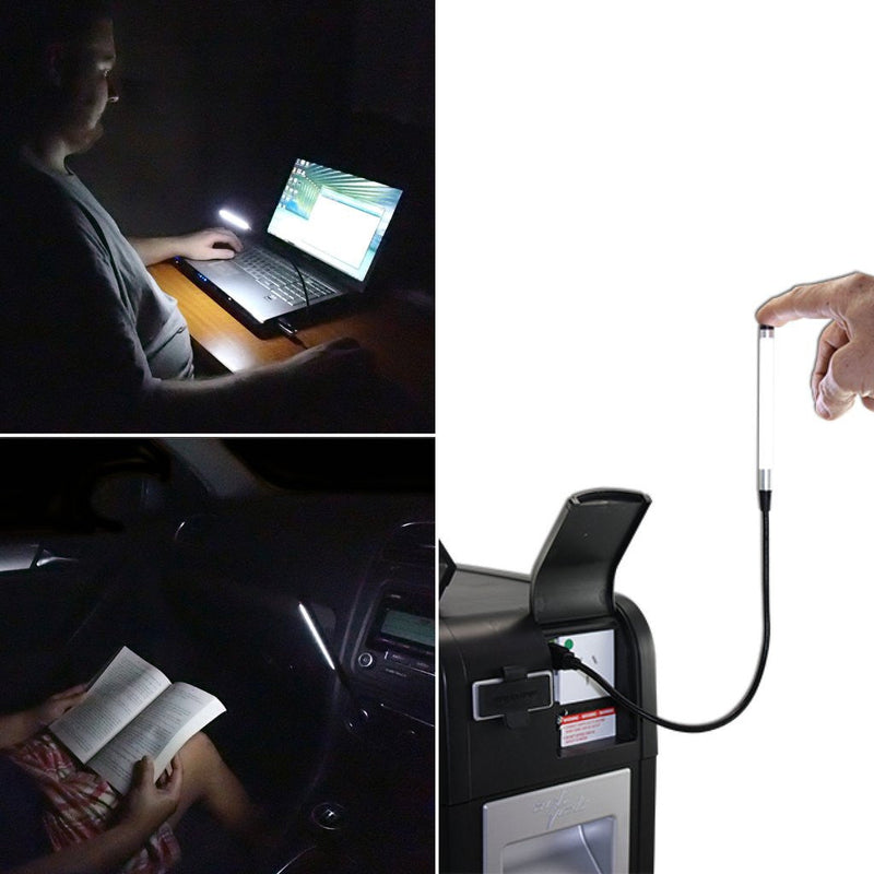 ARK one-touch USB LED light with bendable neck - view 3