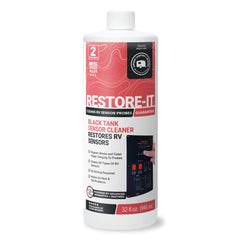 Unique Restore-It sensor cleaner bottle