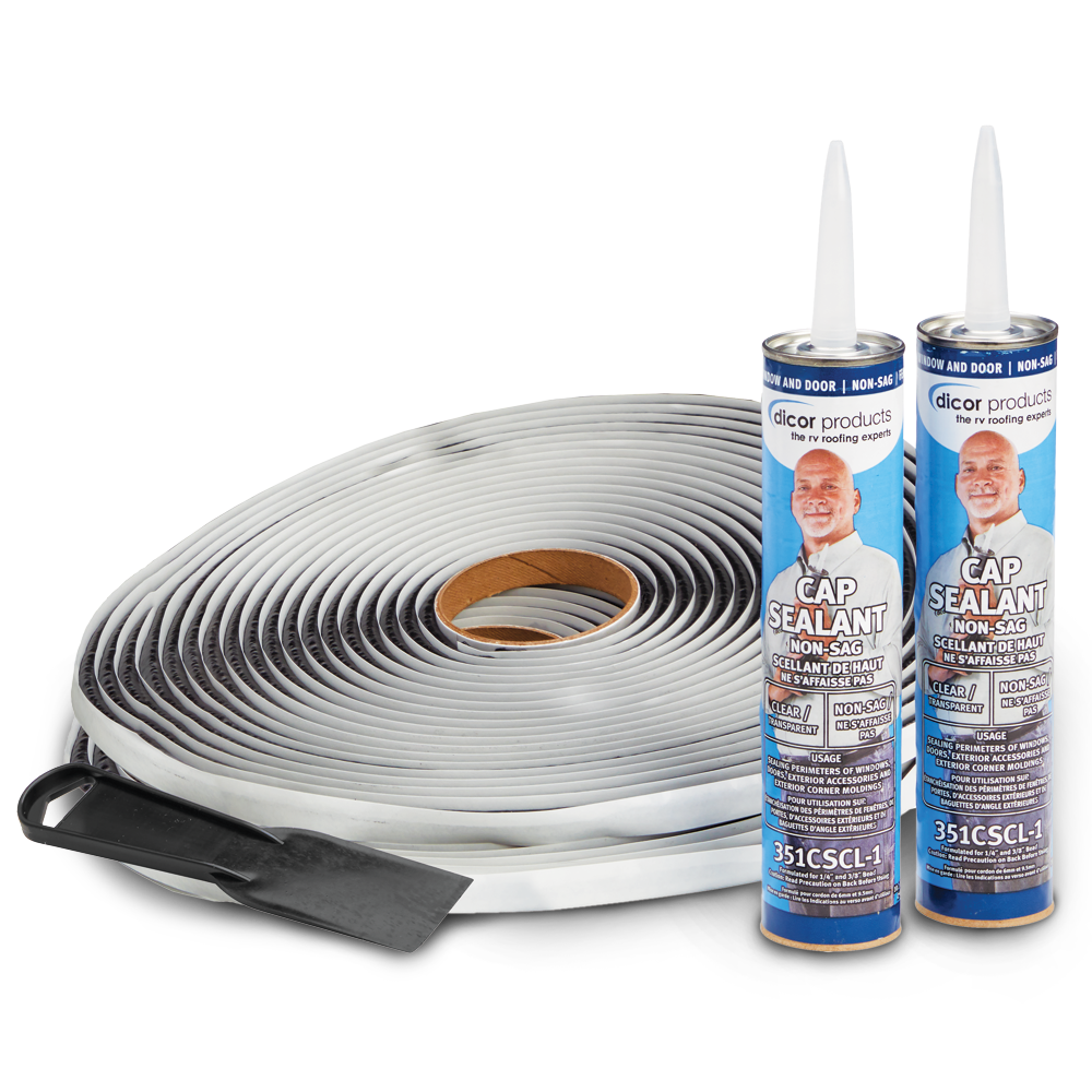 Dicor Seal-Tite Window Reseal Kit with Foamcore Butyl Tape - WRK-1