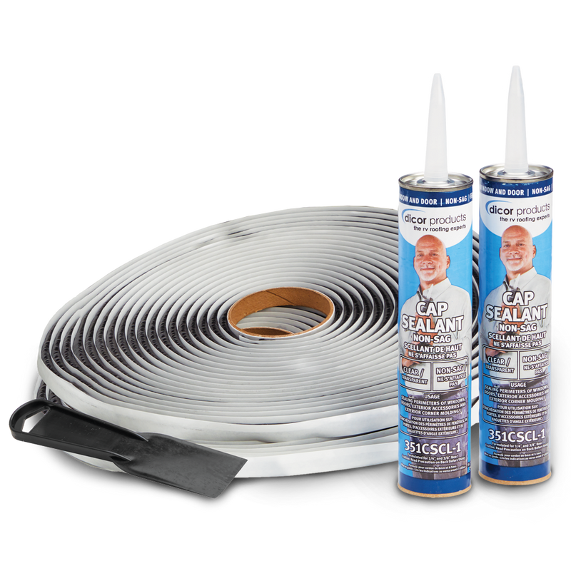 Dicor Seal-Tite Window Reseal Kit with Foamcore Butyl Tape - WRK-1