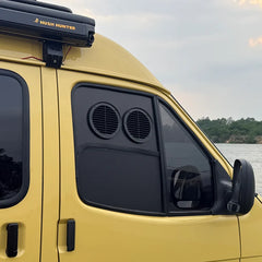 Zero Breeze portable AC window venting kit for camper vans view 5