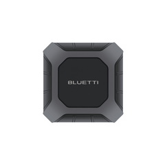BLUETTI X20 laptop power bank with adapter set on table
