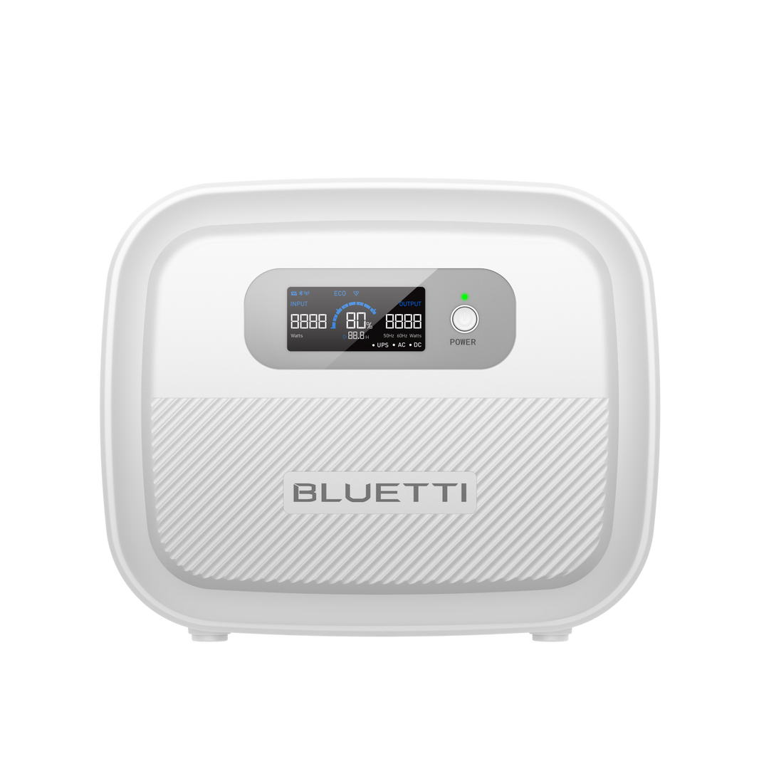 BLUETTI X60 CPAP power bank with cables front view