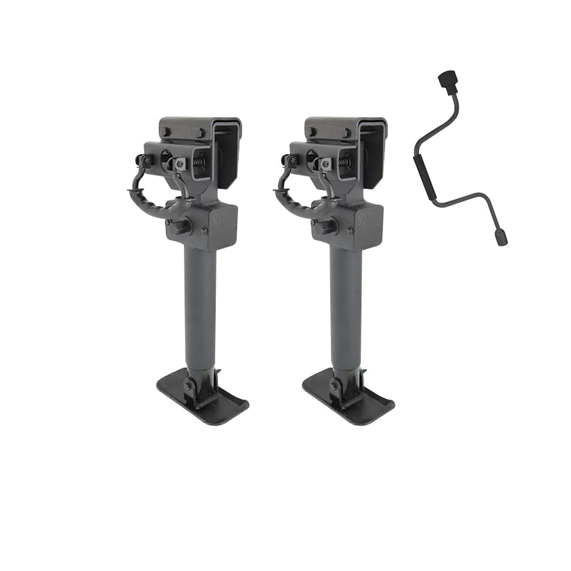 ARK XO drop down corner steadies pair with winding handle - view 2