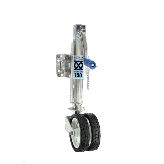 ARK XO750T silver tube mount off-road trailer jack